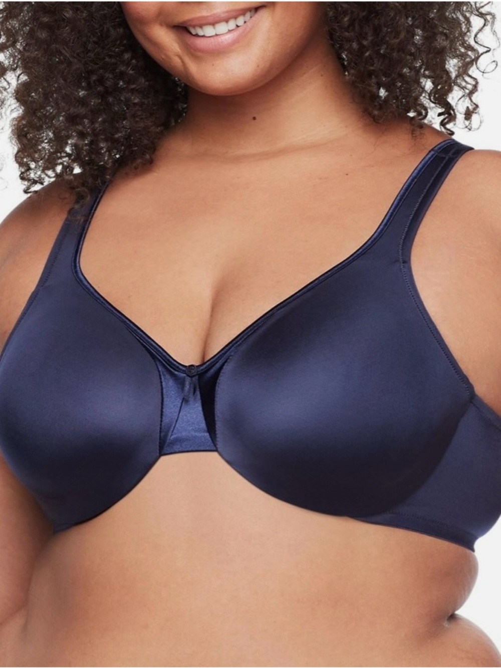 Warner’s All You Need Bra. Unlined, with underwire. 44D